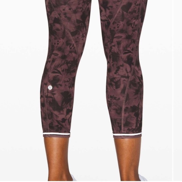 🍋Lululemon Floral Align Leggings in Size 4 - Picture 5 of 11